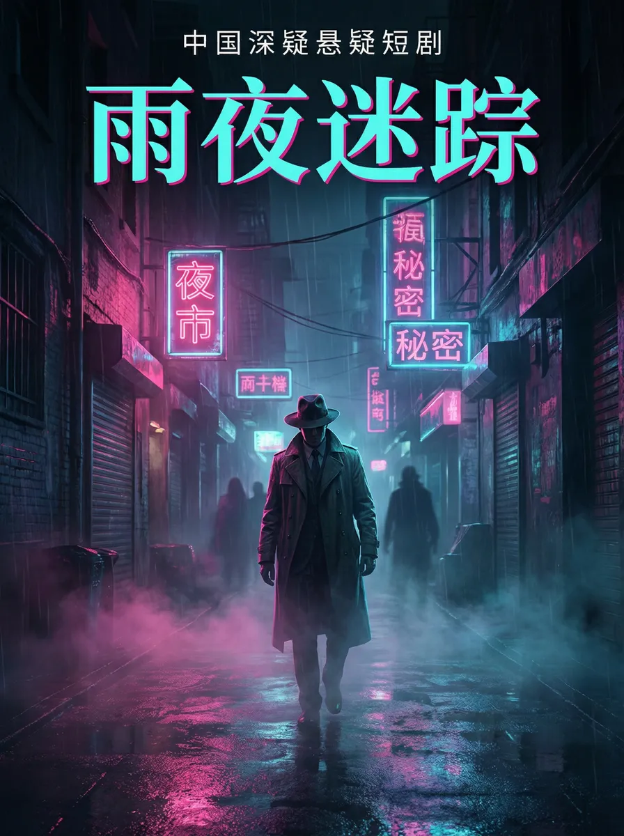 夫妻那些事免费观看 悬疑追踪短剧 - 雨夜迷踪海报